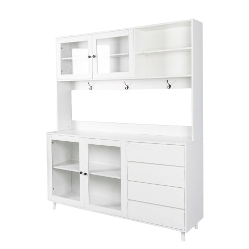 Large Kitchen Hutch Cabinet