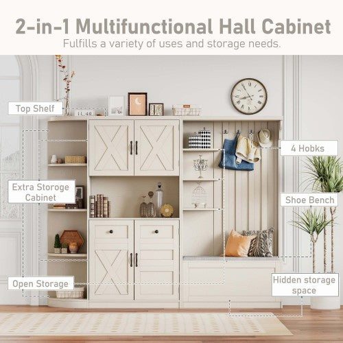 Multifunctional Hall Cabinet