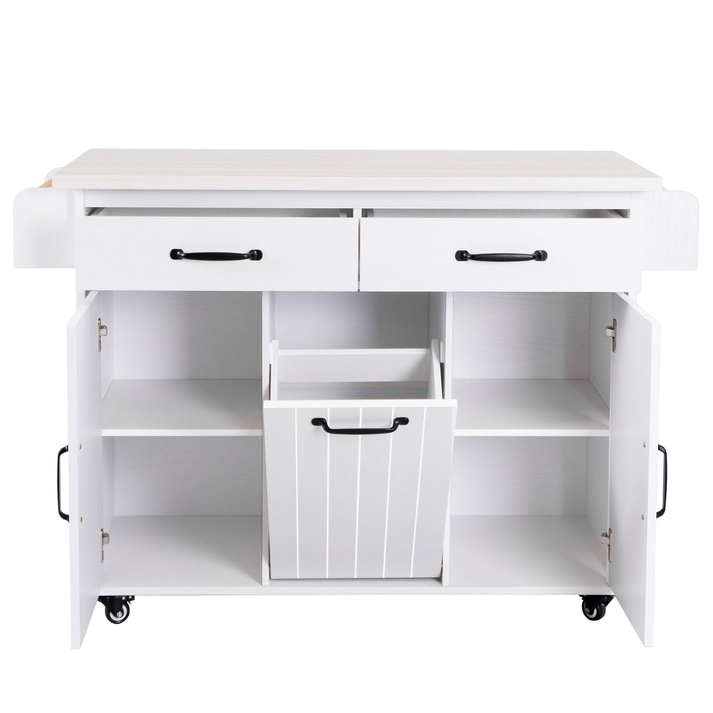 Kitchen Island Cabinet With Drop Leaf