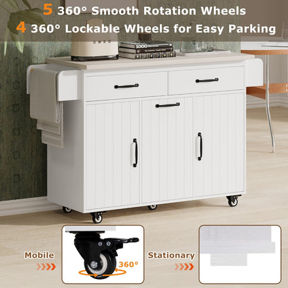 Kitchen Island Cabinet With Drop Leaf