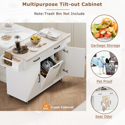 Kitchen Island Cabinet With Drop Leaf