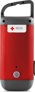 Eton - American Red Cross Clipray Crank-Powered, Clip-On Flashlight