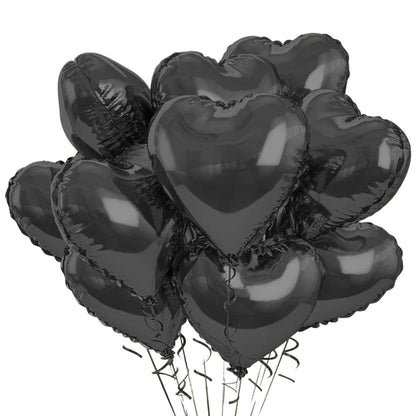 Heart Foil Balloons Inflatable Helium DIY Any Party Occassions