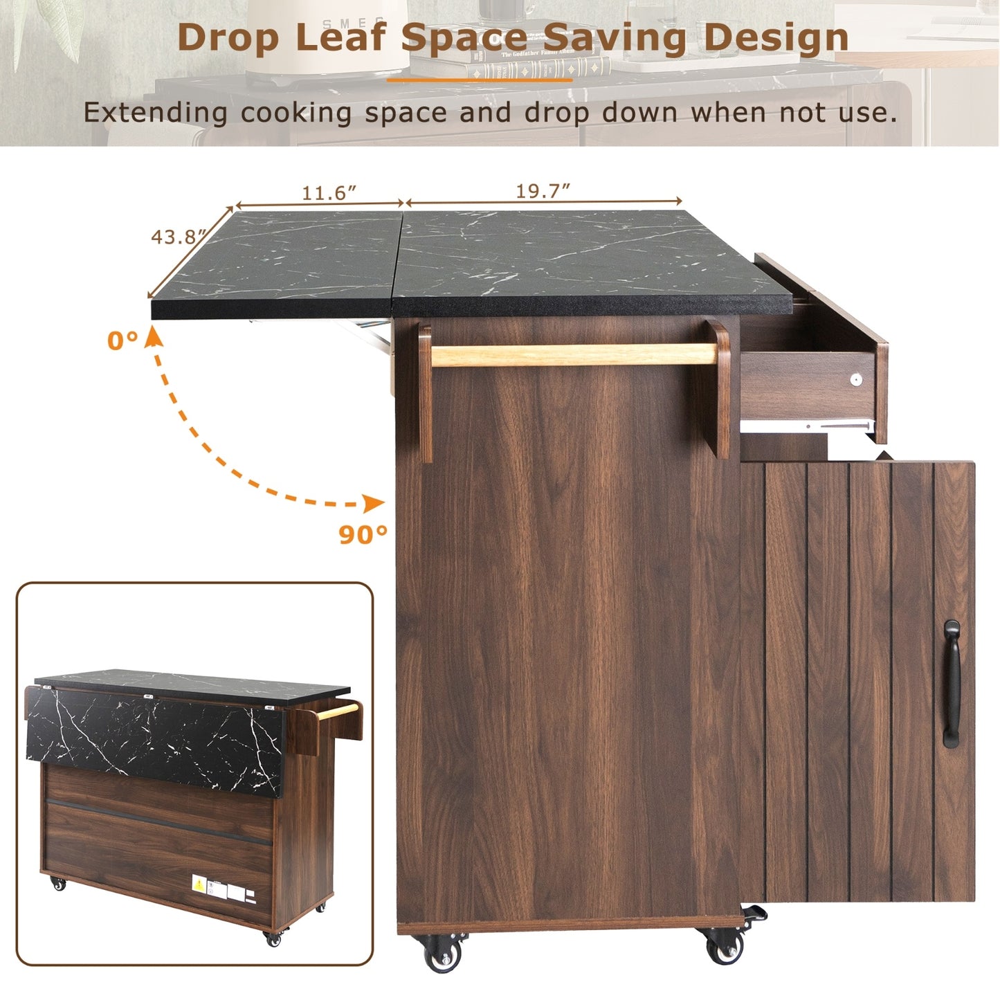 Kitchen Island Storage Cabinet