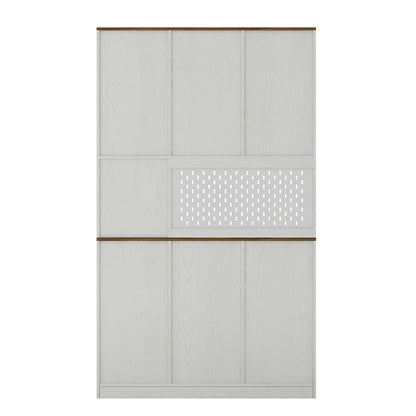 Kitchen Pantry Cabinet With Charging Station