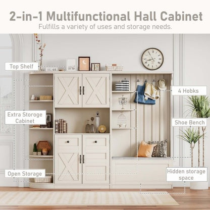 Multifunctional Hall Cabinet